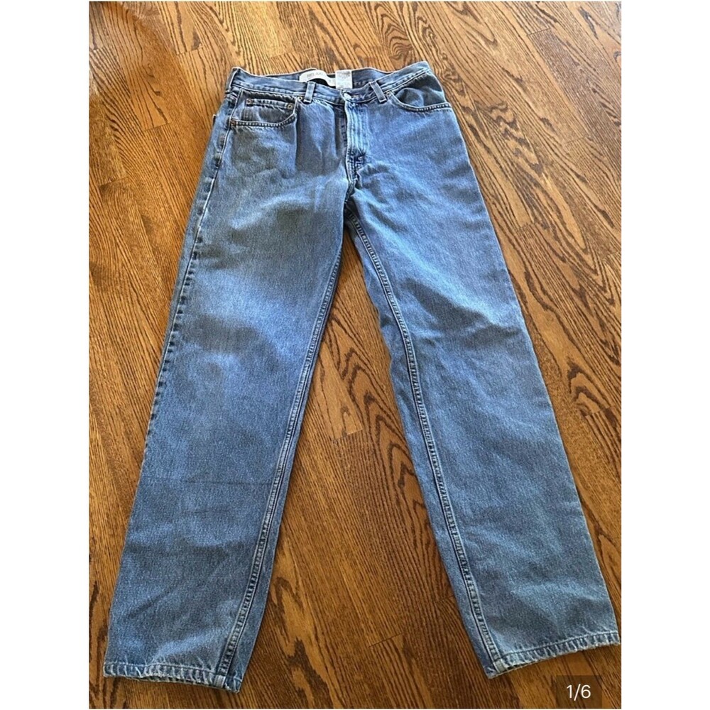 Levi’s 505 Classic Men's Blue Straight-Leg Jeans size 34